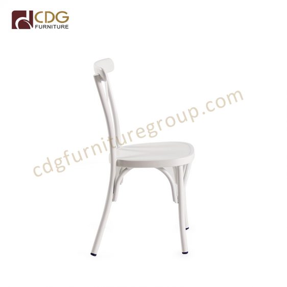 Affordable White Metal Chairs For Wedding Cdg Furniture