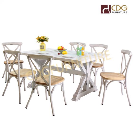 Indoor And Outdoor Table Chairs Set Wholesale Aluminum Vintage Cafe Table  Modern Dining Room Furniture House-731Dt-Alu-Re160 - Jiemei